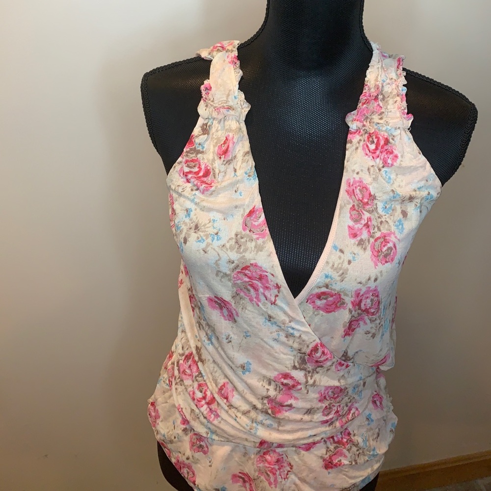 💋Banana Republic short-sleeve silk blouse💋